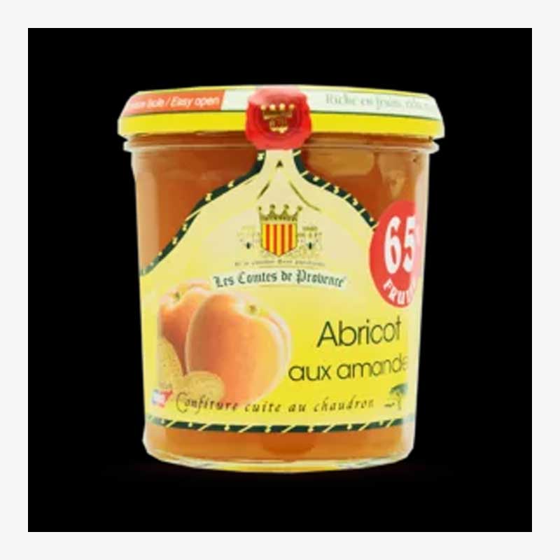 Apricot with almonds jam