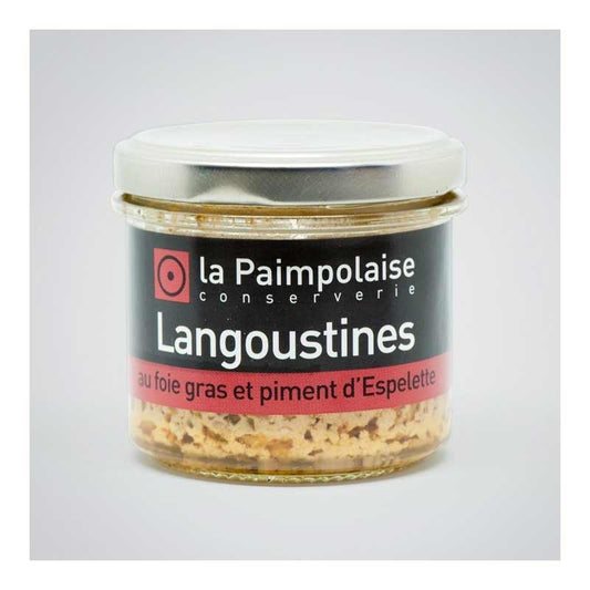 Langoustines au foie gras de canard 80g