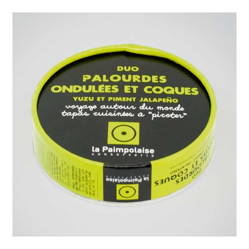 Duo palourdes ondulées et coques 100g